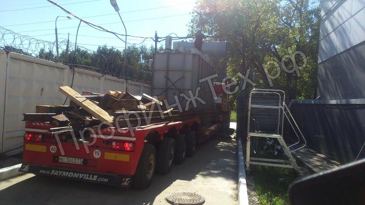 Перевозка и установка трансформатора в г. Сургут