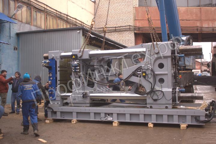 Сборка термопластавтомата 56 тонн